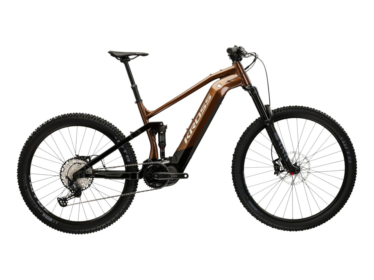 Bicicleta electrica all mountain KROSS GRIST BOOST 3.0 Brown 2025