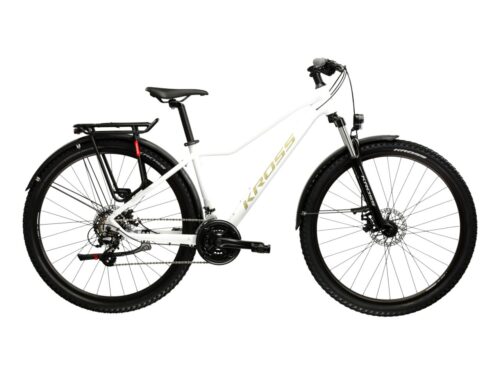 Bicicleta dama mtb cross country KROSS LEA 2.0 EQ 27.5 White 2025
