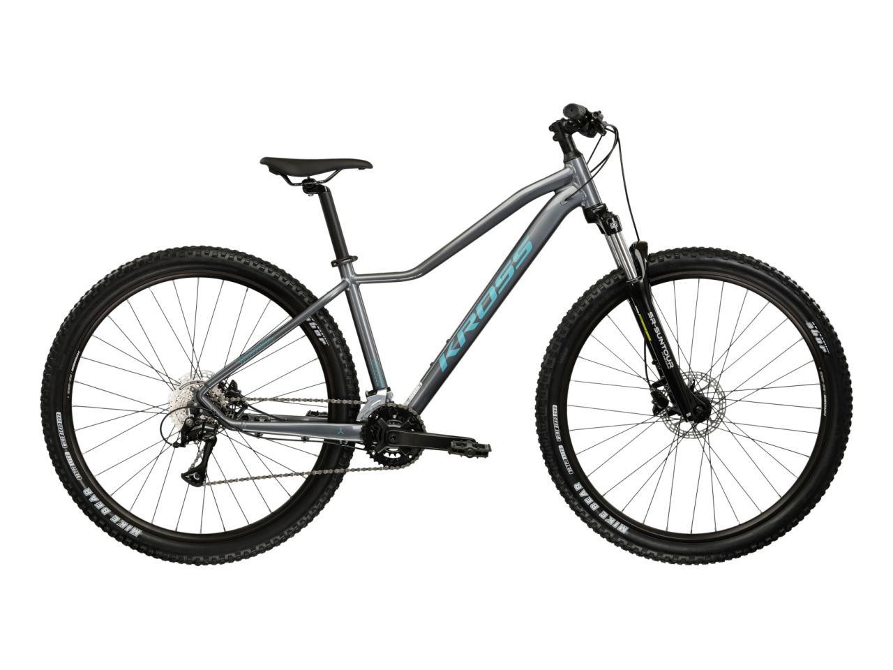 Bicicleta dama mtb cross country KROSS LEA 4.0 27.5 Gray 2025