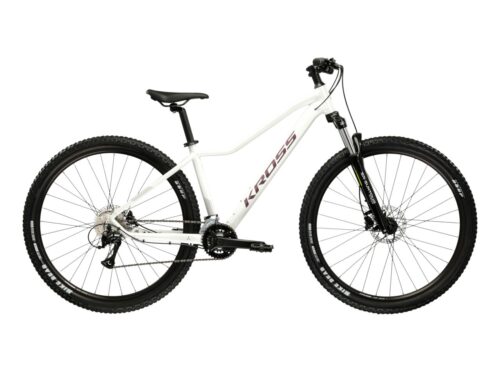 Bicicleta dama mtb cross country KROSS LEA 4.0 27.5 White 2025
