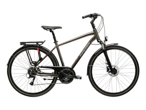 Bicicleta de trekking KROSS TRANS 4.0 Brown 2025