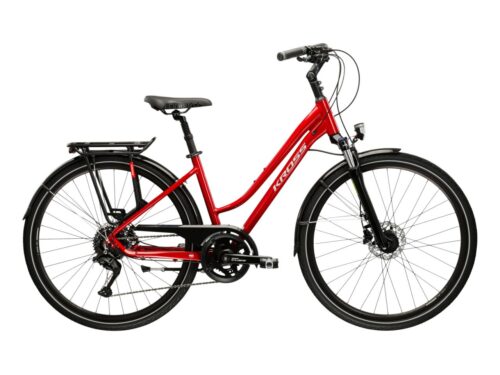 Bicicleta dama de trekking KROSS TRANS 5.0 Lady Red 2025