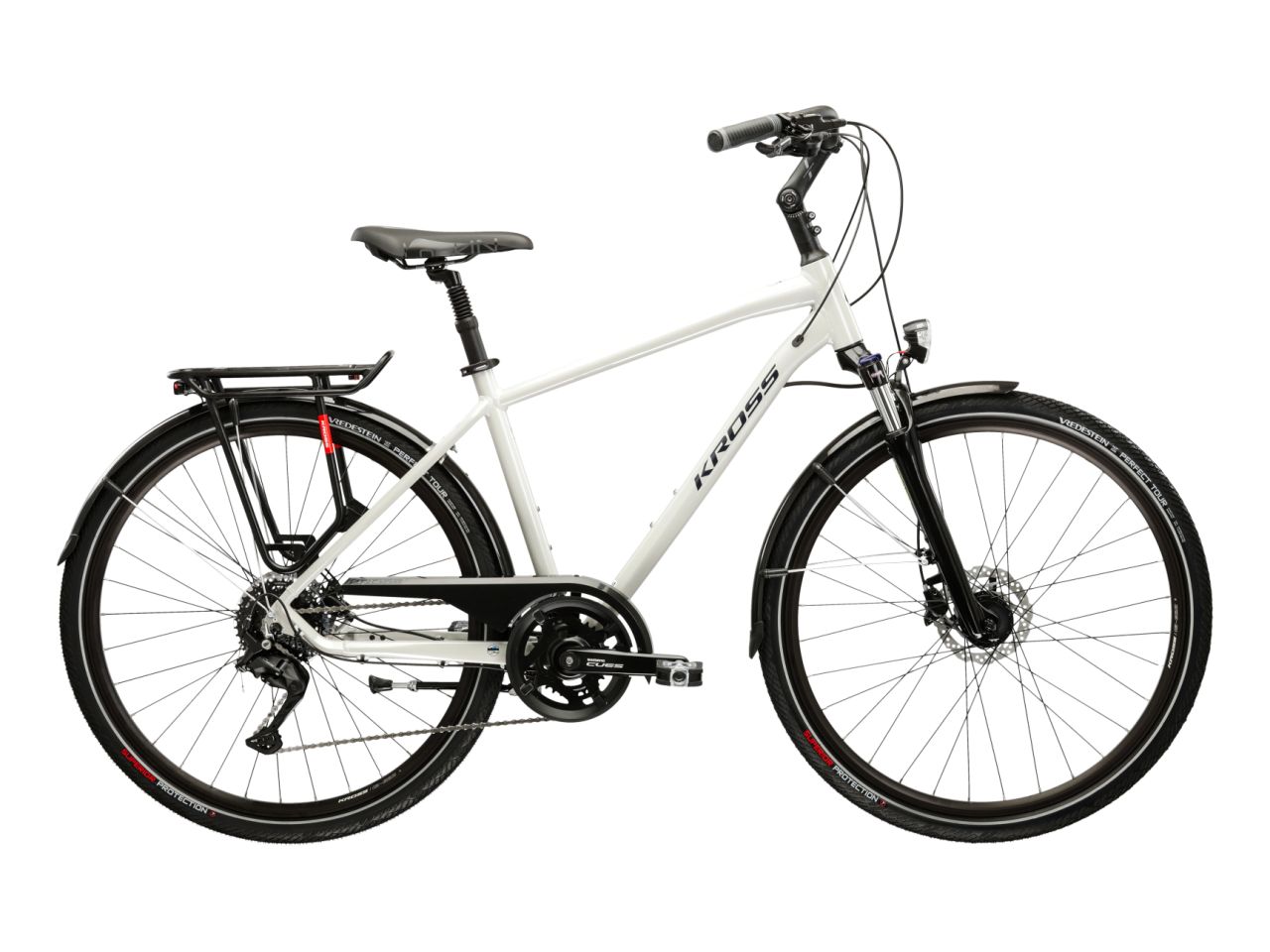 Bicicleta de trekking KROSS TRANS 5.0 Gray 2025
