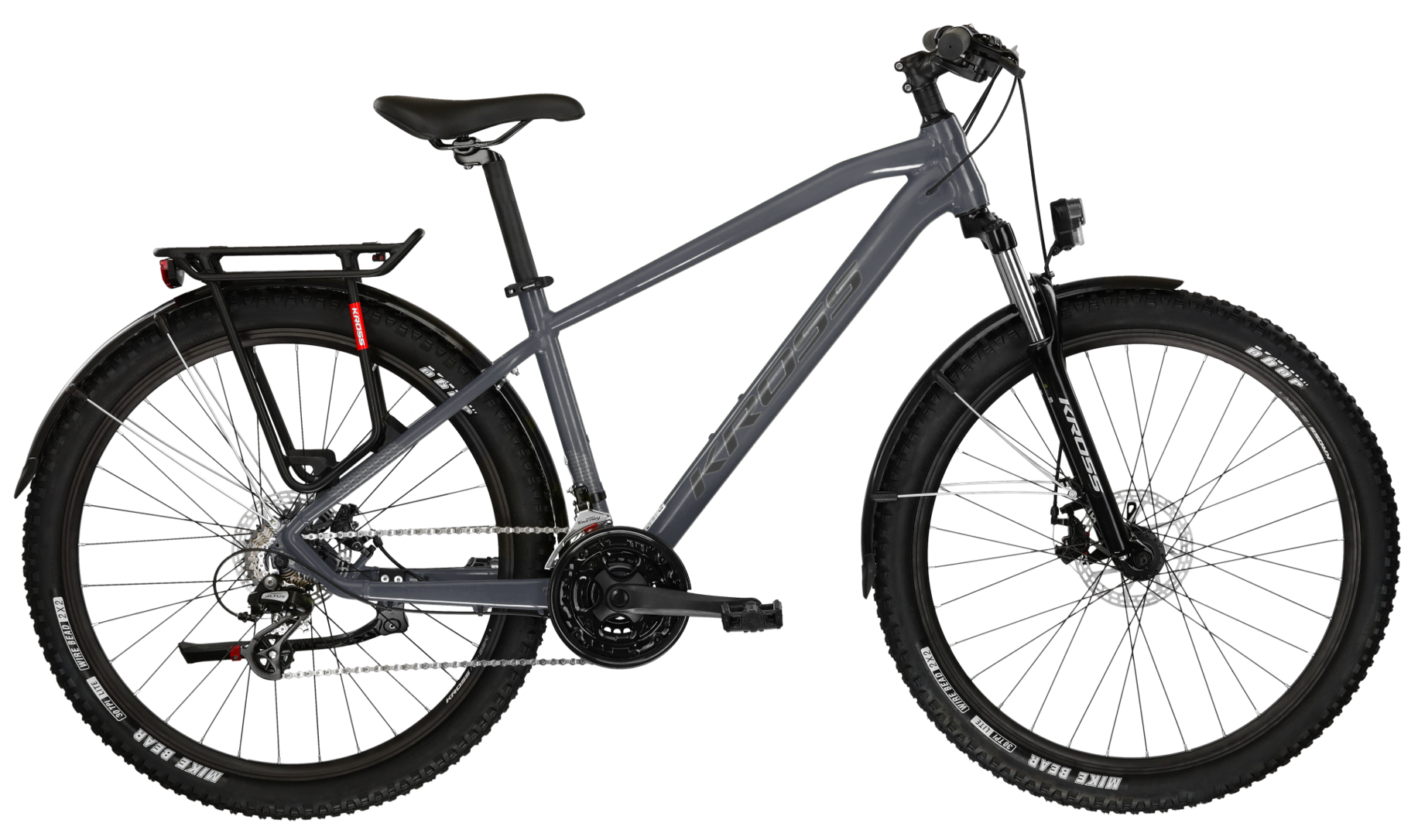 Bicicleta mtb cross country KROSS HEXAGON 2.0 EQ 27.5 Grey 2025