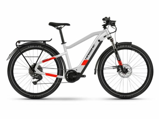 Bicicleta electrica de trekking Haibike Trekking 7 High i630Wh Gray 2022